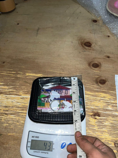 Shinchan & Shiro Acrylic Keychain Wall Hanger